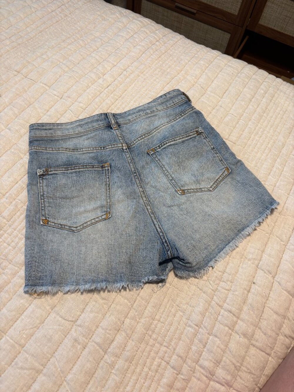 Anthropologie Pilcro High-Rise Denim Shorts, Size 27 - Picture 8 of 14